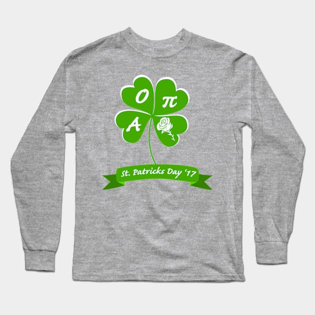 AOII St. Patricks Day Long Sleeve T-Shirt by VaultThrift